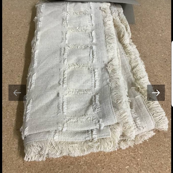 Project 62 Extended Table Runner Cream Color 14" x 108" NEW - Picture 3 of 11